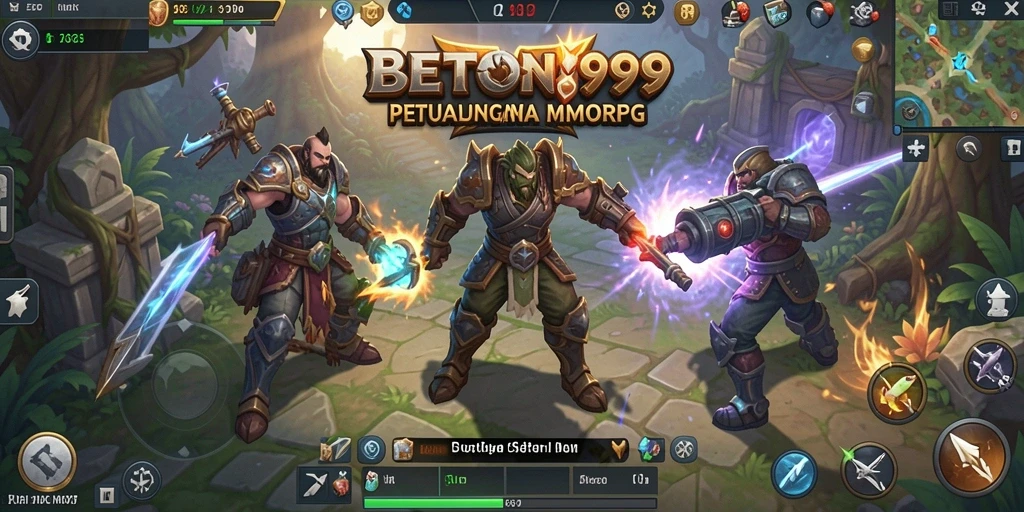 Tangkapan layar dari gameplay BETON999 yang menakjubkan dan mendebarkan.