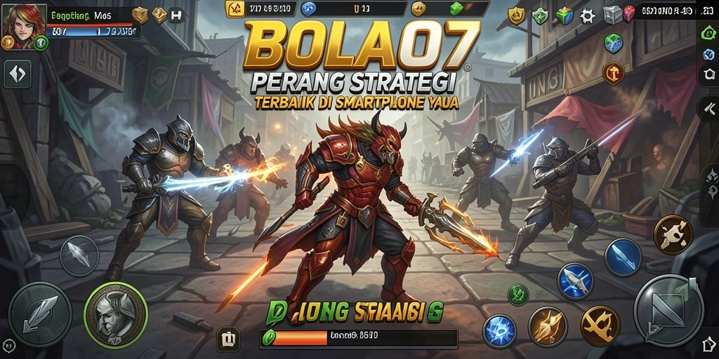 Gameplay strategi penuh tantangan di BOLA07.