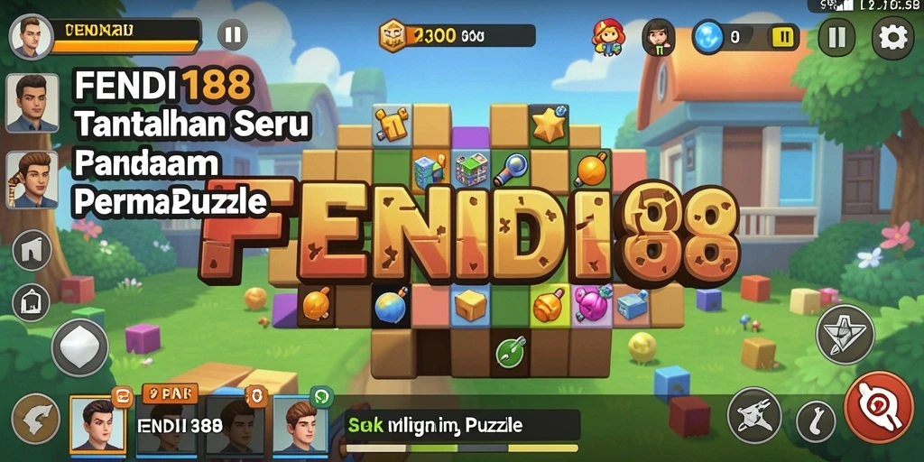 Screenshot FENDI188 menampilkan pengalaman permainan Puzzle yang seru.
