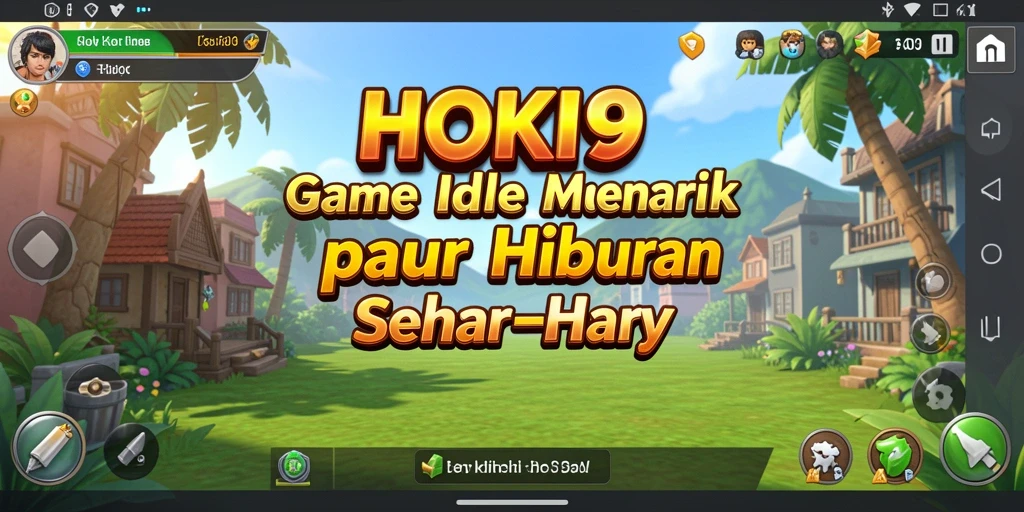 Tampilan gameplay HOKI9 yang menarik dan penuh warna.
