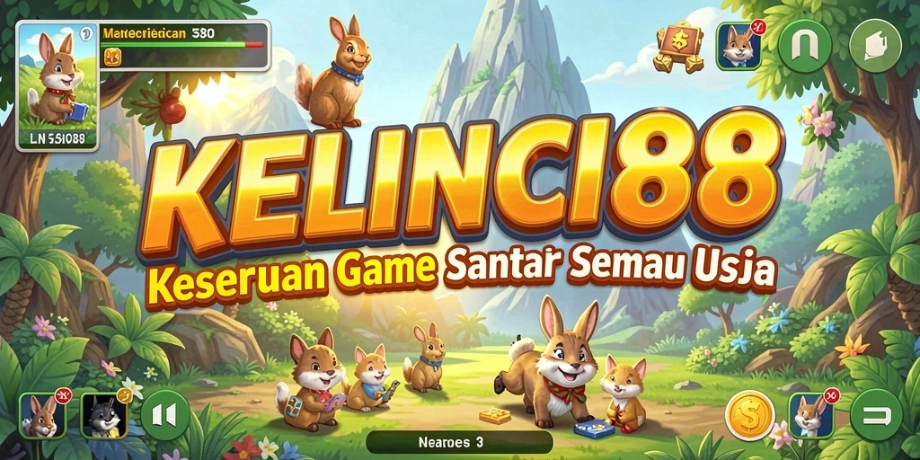 Gameplay seru KELINCI88 dengan grafis ceria dan menantang.
