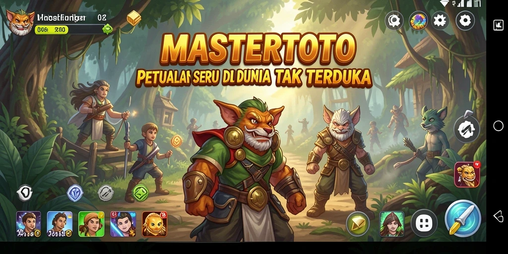 Tampilan gameplay MASTERTOTO yang mendebarkan dan penuh petualangan.