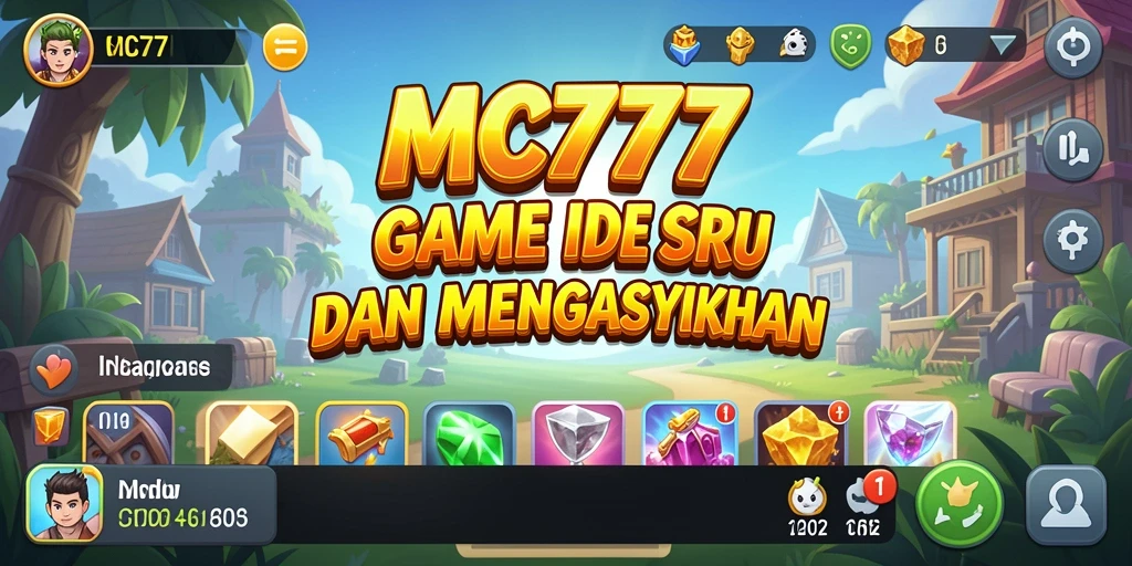 Tampilan gameplay <strong>MC777</strong> yang menarik dan penuh warna.