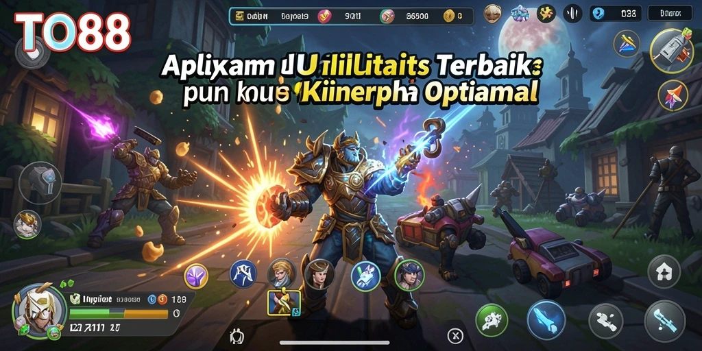 Tampilan antarmuka TO88 yang intuitif dan mudah digunakan.